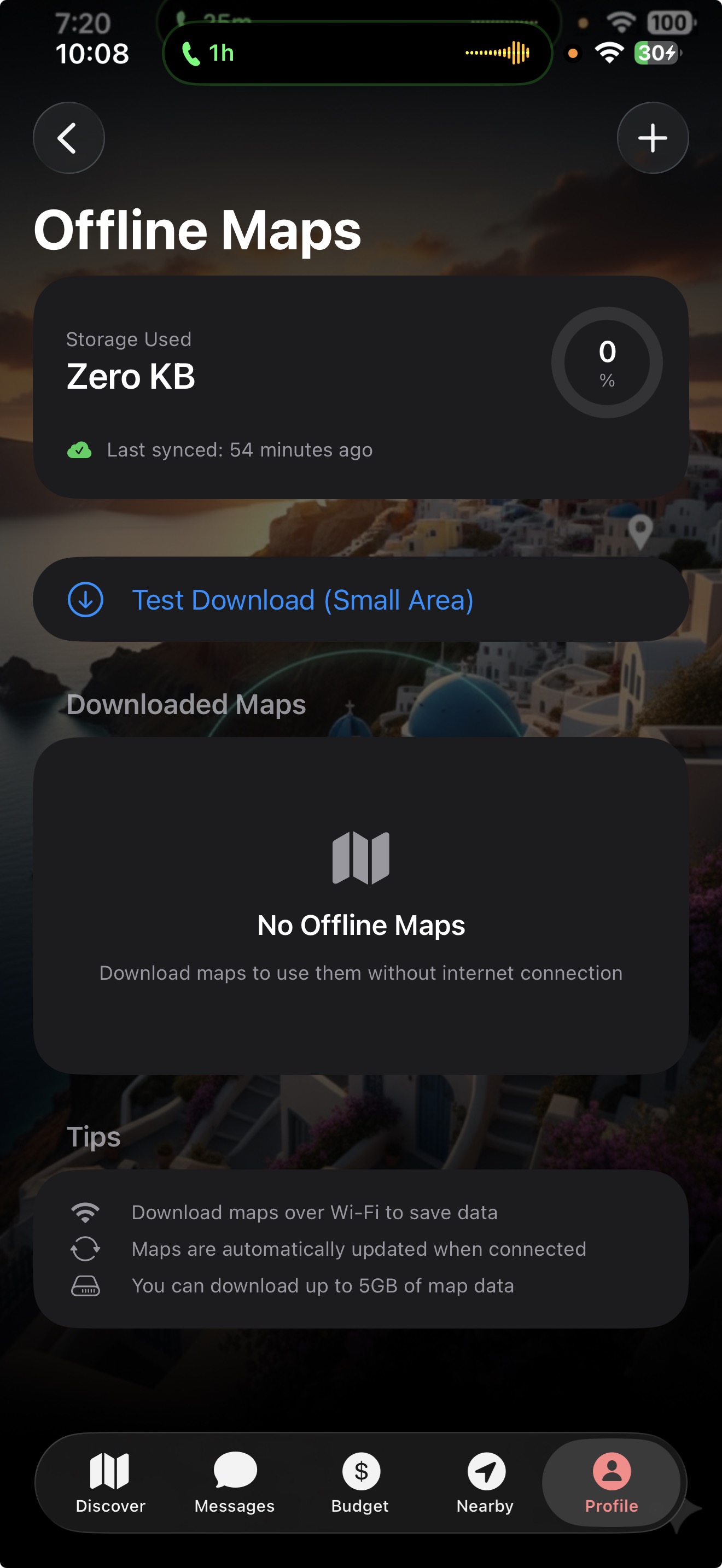 Trip Planning Interface